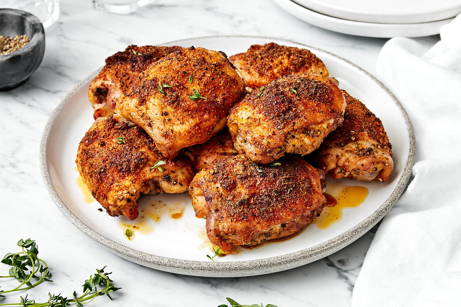 Easy 35-Minute Crispy Baked Chicken Thighs Recipe Guide